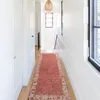 Carpete de estilo americano vintage para sala de estar em casa corredor decoração de tapete longa chenille carpete de quarto persa