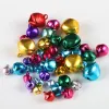 30pcs 6/8/10/12/14mm Multicolor Bell Christmas Jingle Bells Perles lâches DIY CARALS MAIN MAIN