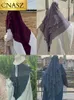 Vêtements ethniques Hijab Cap Abayas musulmanes pour femmes Prayer arabe Carf Islamic 3 couches châles complexe couverture de tête enveloppe d'hiver Khimar