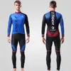 X-Tiger Long Mancheve Pro Cycling Jersey Set Spring Mtb Bike Wear Vêtements Vêtements à vélo ROPA MAILLOT CICLISMO CYCLING SET