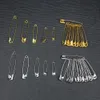 50pcs/lot Safety Pins diy Sewing Toolsアクセサリーメタル針大型安全ピンスモールブローチアパレルアクセサリー