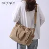 أكياس Canvas Crossbody Bags كبيرة السعة تنقل حقيبة خمر قابلة للتعديل قابلة للتعديل بسيطة لقضاء عطلة نهاية الأسبوع 240410