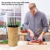 Kitchen Knife Holder Stand Multi-functional Holder for Knife Scissors Cookware Storage Plastic Shelf Cutlery Kitchen Accessories