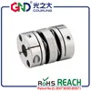 Elastyczny sprzęg wałowy gnd aluminiowe podwójne przepony zacisk D26mm L30mm dla 2D Drukuj Silanie Silnik Silny Kaplin CNC