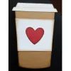 Layering Coffee Tasse Shakers Metall Schneiden stirbt Schablonen für DIY Scrapbooking -Prägeordner DIY -Karten zum Erstellen