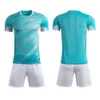 Les ensembles de football / survêtement en jersey de football set à manches à manches adultes de la combinaison sportive pour enfants, l'uniforme de l'équipe de jersey peut être imprimé avec un lettrage