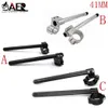 41 mm Motorrad CNC Billet Aluminium einstellbarer Clip-On-Lenker passt den größten Teil des Sportrads mit 41 mm-Gabel-Clip-Motor