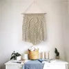 Carpets Bohemian Handmade Wall Hanging Woven Tapestry Room Door Window Curtain Backdrop Macrame Home Decor