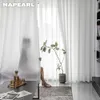 NOPARELL WHITE CORTAND TULLE TULLE PARA ROULO DE LIVRA O Painel de Decorações de Tratamento da Janela Terminada da Cozinha