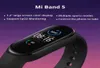 Xiaomi Mi Band 5 Bracciale intelligente 4 colori touch screen miband 5 fitness fitness blood blust track battito cardiaco frequenza cardio