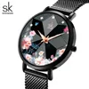 Zegarek shengke fashion diamond Watches S Woman's Quartz Top Luksusowy damski zegar SK Original Mujer Montre