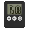 NEU 1PC 7 Farben Super Thin LCD Digitaler Bildschirm Küchen Timer Quadrat Koch Count Up Countdown Alarm Magnet Takt