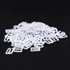 100pcs Metal Bra Lingerie Strap Adjuster Slider Hook Buckle Clip Sewing Craft Drop Shipping