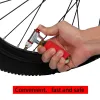 Westbike Mini -Fahrrad Pumpe Aluminium MTB Bike CO2 -Inflator für Basketball -Inflator Isolierte Hülseluft -Radfahrradkugelpumpe