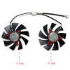 Pads New для Zotac Geforce RTX2060 2060S GTX1660 1660TI 1660S Замена графической карты AMP Fan Fan GA92A2H