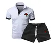 Men's Tracksuits Leisure Sports Set In Stock Summer Short Sleeved Shorts Casual POLO Shirt