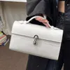 Cowhide Womens Handbag Savette Bagニッチデザインハイエンド感覚エンベロープ大容量ハンドバッグ