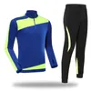 Vuxen och barnfotbollströjor sätter Survetement Football Kit Futbol Running Jackets Men Sports Training Tracksuit Uniforms Suits