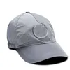 Kogelcaps hoed unisex hoogwaardige metalen gecoate stof waterdicht materiaal eiland casual cap verstelbare honkbaldop 210726200r