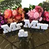 Знак белых деревянных букв для свадебного украшения, мистер и миссис, любимый стол, юбилейный декор, Dropshipping, New, 2023