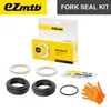 ezmtb fork seal kit ring wiper wiper foam ring 30 32-40mm for fox/rockshox/manitou/sr suntour/marzocchi/x-fusion mtb bike fork