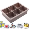 Stampo per cubetto di ghiaccio per vino whisky per alimenti per bambini fresche di vino grande vassoio per cubetti per cubetti gelati gelati cucini accessori da bar da cucina