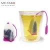 Me.fam красочный желе с силиконом чайного пакета Безопасное экологичное экологичное не токсичное многоразовое произведение из инфузля