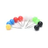 100st Map Tacks Push Pins Plastic Head With Steel Point, 4mm 11mm Cork Board Safety Colored Thumbtack Office School Supply