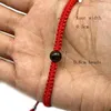 Braccialetti di fascino 12 pezzi da 8 mm Tiger Occhi di pietra Bracciale in rosso e nero ha la funzione della protezione dell'esorcismo che gli uomini donne hanno dato come regali