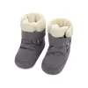 Boots Mother Kids Baby Shoes First walkers Unisex Winter Warm Boots For Infant Faux Fur Inner Snow Toddler Prewalker Bootie