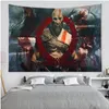 GOD OF WAR Hippie Wall Hanging Tapestries Cheap Hippie Wall Hanging Bohemian Wall Tapestries Mandala Decor Blanket