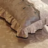 3 pezzi Letti allarga la gonna da letto di lusso europeo addensato bellissimo calda cuscinetto da letto per letti per letti per letti per letti per letti da letto/king size