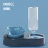 2 In 1 Automatic Pet Feeder Cat Bowl Water Dispenser Food Storage Water Storage Pet Dog Cat Food Bowl Food Container 2021