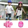 7pcs/set crianças ciclismo de proteção contra casca de bicicleta de bicicleta de joelho do joelho