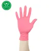 20pcs Black Washing PVC Gloves Comfortable Rubber Disposable Mechanic Nitrile Dish Guantes Para Lavar Platos