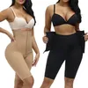 Contrôle du ventre Shapewear Butt Body Corps Shaper Souswear High Taist Shorts Smamis Smamis Cong Girdle Girdle avec crochet