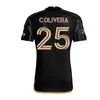 LAFC 2023 2024 Los Angeles FC Jersey Kit Kit Man 23/24 Camisa de futebol Casa primária Black Away Smokes Green Bouanga Olivera Tillman Bogusz Men Uniform