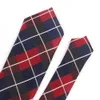Neckband Mensar Tight Tie Womens Casual Plain Collar Lämplig för bröllop Business Boys Set Jacquard Striped Tie Ultra-Thin Mens Collar Gravatasc240410