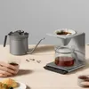 Xiong kaffe elektroniska skalor häll kaffelektronisk droppkaffe skala med timer 2 kg/0,1 g matklass LED smart köksskala