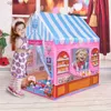Toy Tents Children Folding Play Tents house Indoor Outdoor Kids Boys house Portable Gifts L410