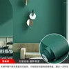 Naklejki okienne DIY Wodoodporne matowe samoprzylepne tapety zdejmowane stały kolor Dom Home Decor Meble Meble kontaktowe tapet
