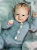 17 polegadas Reborn Doll Kit Woodland Fairy Elf Flynn Soft Touch Peças de boneca sem pintura com corpo e olhos Bebe Reborn Supply