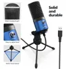 Mikrofone Fifine Metal USB -Kondensatoraufnahme Mikrofon für Laptop Windows Cardioid Studio Voice Video - K669Q
