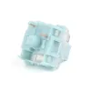 Toetsenborden TTC stille blauwachtige witte schakelaar voor mechanisch toetsenbordmute tactiele 3 pin 42 g dubbele goud vergulde veeras aanpassen DIY -game pc