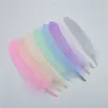 20Pcs Colorful Hard Stick Goose Feather 6-8inch/15-20cm Natural Swan Crafts Plumes Table Centerpieces Feathers for Decoration