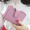 Wallets Women Wallet Simple Retro PU Leather Short Coin Purse Card Holders Handbag Girls Small Ladies Bolsa Feminina