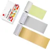 3 Rolls Phomemo Thermal Sticker Geel/Zilver/Goud Zelfklevend papier voor Phomemo M02/M02 Pro/M02S Proteerbare printer 50mmx3.5m