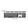 Accessoires TwoColor RVB KEYCAPS translucides PBT XDA HEET PUDDING OEM KEYCAP 108 Clés pour Cherry MX Commutateurs Mécanique Clavier Dropship