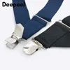 1 st 35x125cm MEN MENS SUSPENDERS 2 CLIPS Vuxen Suspender Xtype Male Jockstrap Elastic Justerable Work Hemsten Jeans Strap 240401