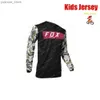 Cycling Shirts Tops Childrens Motocross Jersey BAT Downhill Jersey Enduro T-Shirt Motorcycle Jersey Quick-Dry Kids Bicycle Jersey Y240410